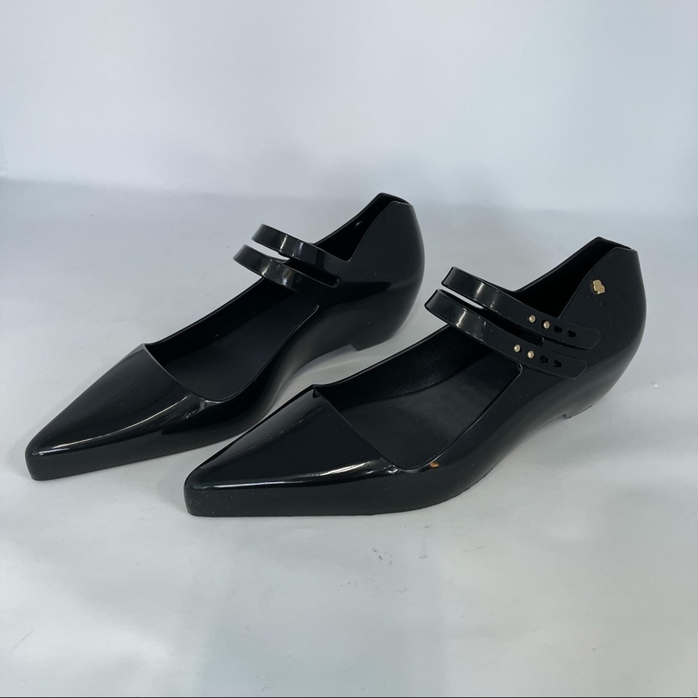 Melissa & Karl Lagerfield Colab Flats Size 7